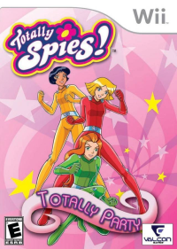 Totally Spies! Totally Party Wii US box art
